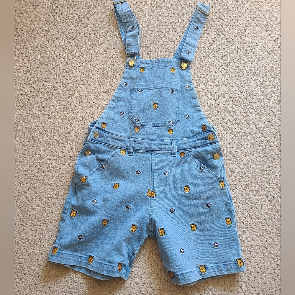 Winnie the Pooh Cakeworthy Overall Shorts
